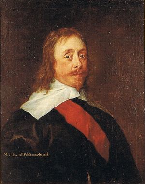 웨스트모어랜드 제2대 백작 밀드메이 페인(Mildmay Fane, 2nd Earl of Westmorland), KB, 삭스 착용
