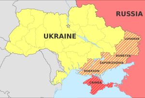 2014년 이후 러시아가 영유권을 주장하는 우크라이나 지역