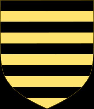 좌측: 아스카니아 가문의 문장 (1000년경), 작센 공국을 마지막으로 통치함