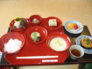 선원에서의 정진 요리