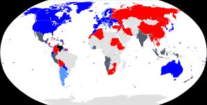 베네수엘라의 대통령 지위에 관한 각 나라의 입장