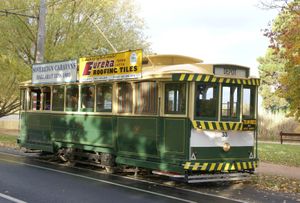 웬두리 파레이드의 관광 트램