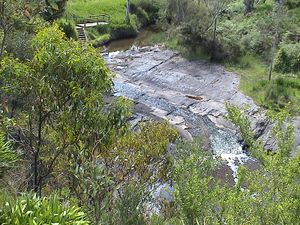 오스트레일리아 남부 인먼 계곡(Inman Valley, South Australia)의 페름기 시대 빙하 마멸면(glacial pavement)