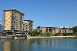 다윈 워터프런트는 인기 있는 관광지이다