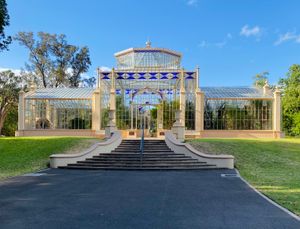 애들레이드 식물원(Adelaide Botanic Garden)의 팜 하우스(Palm House)