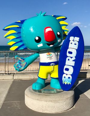 2018년 코먼웰스 게임의 마스코트 보로비(Borobi)
