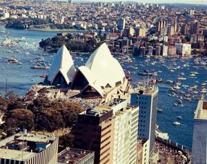 시드니 오페라 하우스 개관, 1973