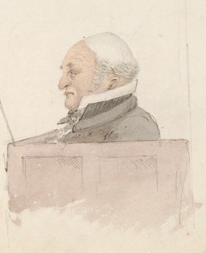 에드워드 찰스 클로즈(Edward Charles Close)가 1817년경에 그린 오스트레일리아 최초의 출판 시인 마이클 매시 로빈슨(Michael Massey Robinson). 뉴사우스웨일스 주립 도서관