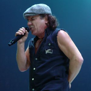 AC/DC의 보컬 브라이언 존슨