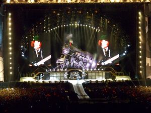마드리드(Madrid)에서 열린 AC/DC의 블랙 아이스 월드 투어(Black Ice World Tour), 2009년