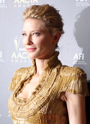 2012년 제1회 AACTA 시상식에서의 블랜쳇