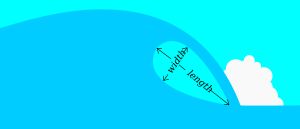 튜브 형태의 기하학적 구조는 길이 대 너비 비율로 나타낼 수 있다.