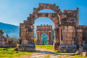 제밀라(Djémila)의 로마 유적