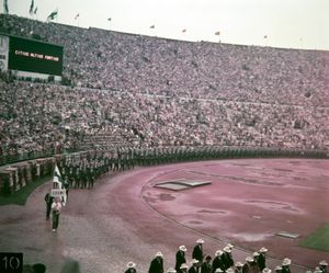 개최국 핀란드의 1952년 하계 올림픽 모습