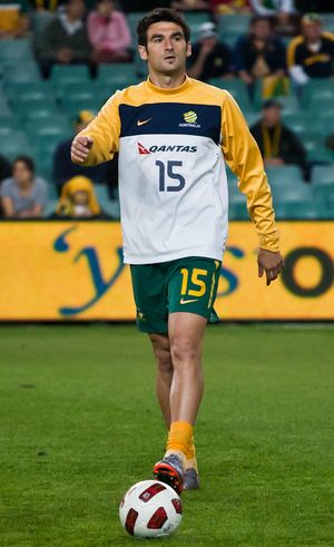 호주 대표팀에서의 예디나크