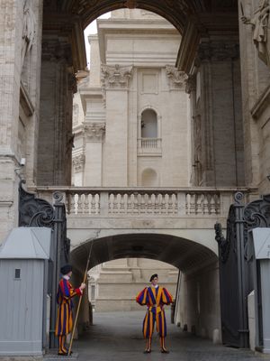 바티칸의 근위병 초소