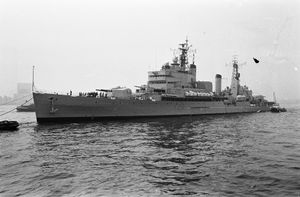 HMS 타이거, 1966년 지브롤터 해상에서 열린 영국-로디지아 정상회담을 개최했던 영국 해군 함선