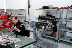 닛산의 고성능 부품 브랜드인 닛산 NISMO(NISMO) 매장 (일본 요코하마시 쓰루미구)