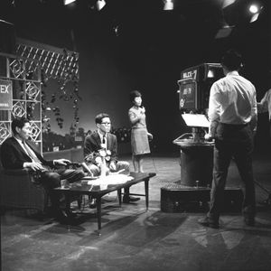 1966년 5월 중앙방송 (JSB) 당시 스튜디오 풍경