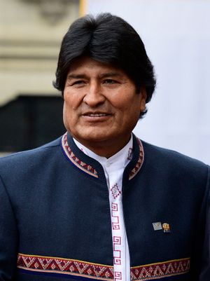 에보 모랄레스(Evo Morales), 아이마라족 출신 전 볼리비아 대통령