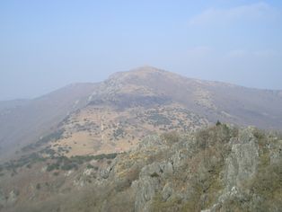 재약산 수미봉에서 바라본 천황산 사자봉