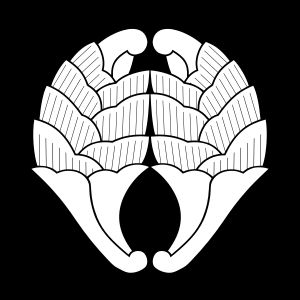 나베시마 은행잎. 나베시마 가문의 문장이다.