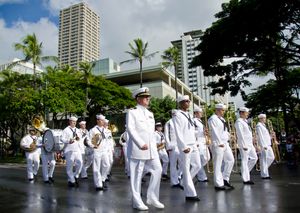 쇼필드 막사의 미국 군인.