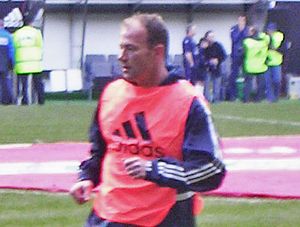 2005년 훈련 중인 시어러