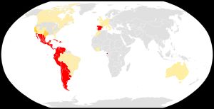 스페인어의 지리적 분포