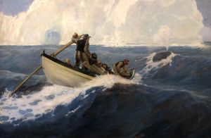 클리포드 워렌 애슐리(Clifford Warren Ashley)의 북극고래 추격(1909)