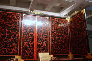 남월(Nanyue) 왕의 칠기 병풍(복원), 중국, 한나라(Han dynasty)