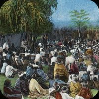 데이비드 리빙스턴과 트와나족 집회, 1900년