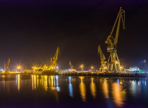 카디스 항구 전경