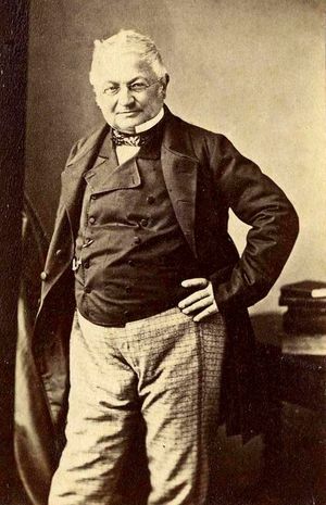 앙드레 아돌프 외젠 디스데리(Disdéri)가 촬영한 아돌프 티에르 사진,