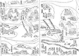 針路}}) 또는 나침반 경로를 사용하여 표시됩니다.