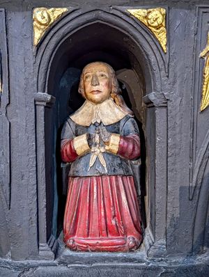 부모의 묘비에 있는 어린 소년의 조각상으로, 보일로 추정되며 더블린의 세인트 패트릭 대성당에 있다.