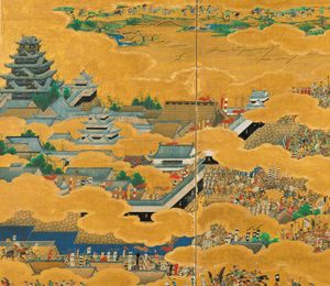 도요토미 히데요시의 거성 오사카성