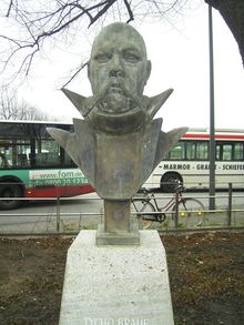 튀코 브라헤의 흉상