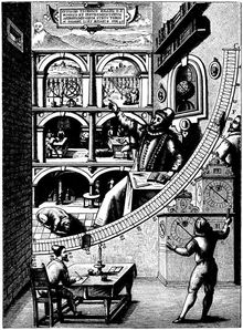 연구실의 튀코 브라헤.