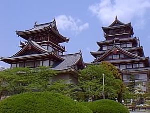 도요토미 히데요시의 후시미성.