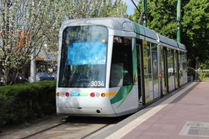 멜버른 교외 폭스힐에 있는 C급 트램