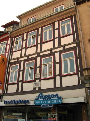 괴팅겐 대학교 재학 시절 가우스의 자택