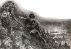 나폴레옹은 상륙 작전을 면밀히 감독했다.