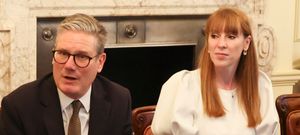 스타머와 부총리 앤젤라 레이너, 2024년 7월 9일