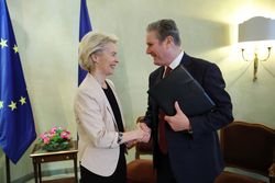 우르줄라 폰데어라이엔 유럽연합 집행위원회 위원장과의 회담(2024년)