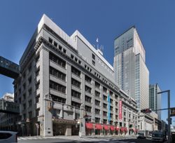 시모야마가 모습을 감춘 미쓰코시 니혼바시 본점