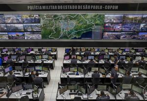 상파울루주 군경의 전술 작전 센터