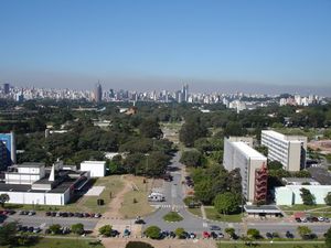 상파울루 대학교 항공 사진. 세계적으로 유명한 대학 중 하나이다.