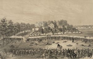 빅스버그 캠페인 중의 일부인 잭슨 전투 (1863년 5월 14일)