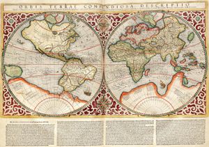 게랄두스 메르카토르의 Atlas Cosmographicae(1595년)에서는 서경 25도선 부근이 본초 자오선으로 되어 있다. 이 자오선은 대서양의 아소르스 제도 산타마리아섬 바로 서쪽을 통과한다. 180도 경선은 당시 존재가 믿어졌던 아니안 해협을 통과하고 있다.